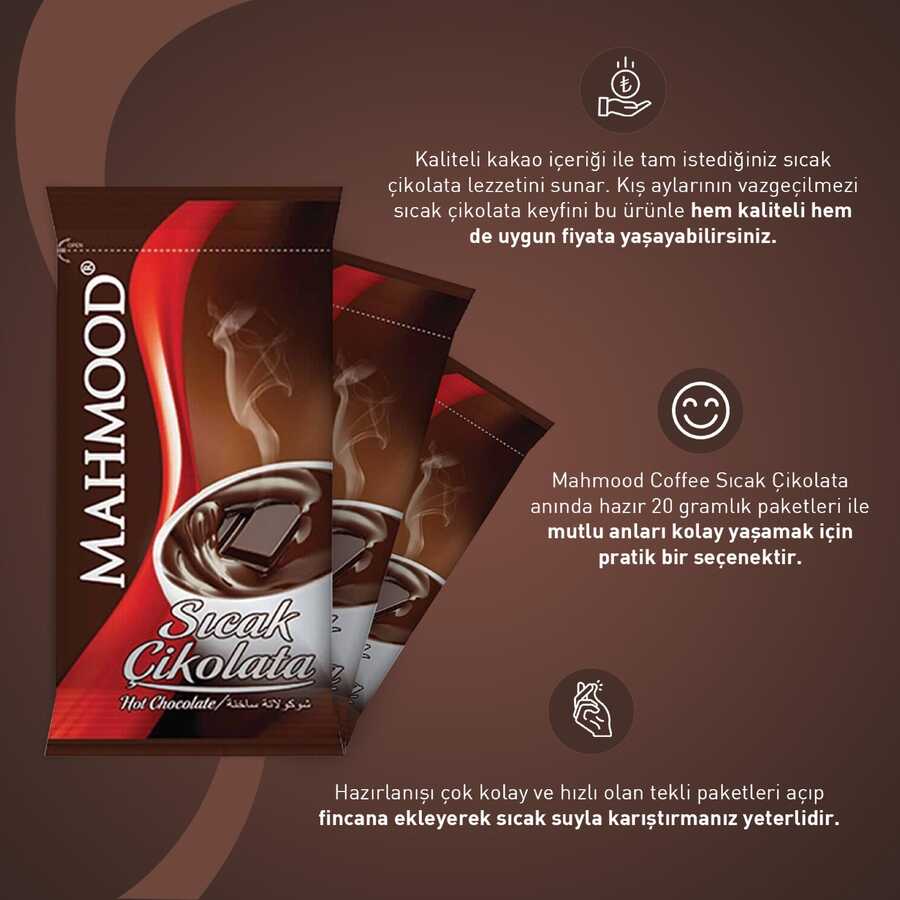 Mahmood Sıcak Çikolata 20 G X 12 Adet - 3