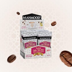 Mahmood Coffee Hazır Türk Kahvesi Sütlü Şekerli 25 gr x 12 adet - 2
