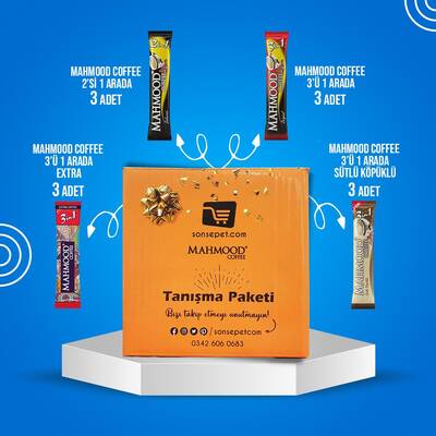 Mahmood Coffee Hazır Kahve Tanışma Paketi - 1