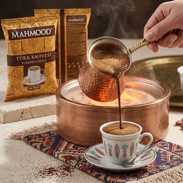 Mahmood Orta Kavrulmuş Türk Kahvesi 100 G - 5