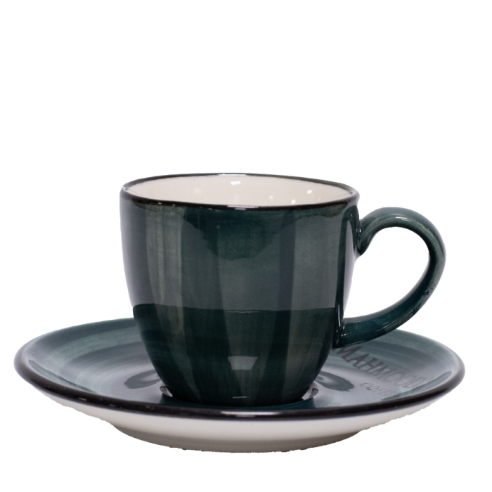Mahmood Coffee Türk Kahvesi Fincanı Yeşil - 1