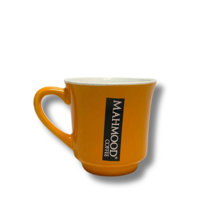 Mahmood Coffee Turuncu Mottolu Porselen Kupa - 2