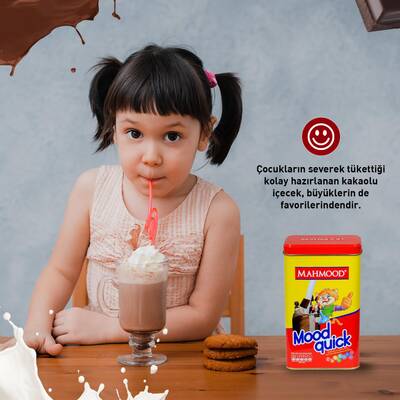 Mahmood Mood Quick Vitaminli Mineralli Kakaolu Içecek Tozu 450 gr - 6