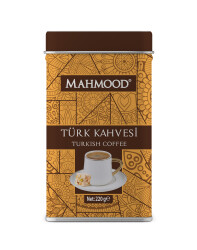 Mahmood Orta Kavrulmuş Türk Kahvesi Metal Kutu 220 Gr 