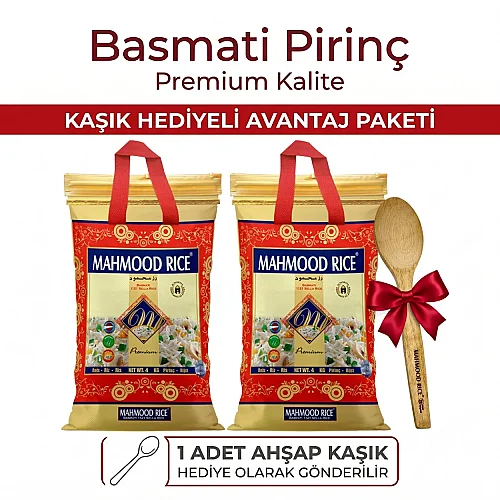 Mahmood Rıce 1121 Basmati Pirinç 4 kg x 2 Adet - Mahmood Rice
