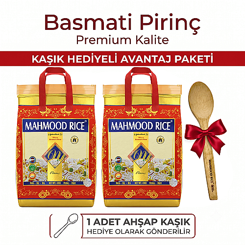 Mahmood Rıce 1121 Basmati Pirinç 4 kg x 2 Adet - Mahmood Rice