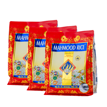 Mahmood Rice Basmati Pirinç 900 G X 3 Adet - 1