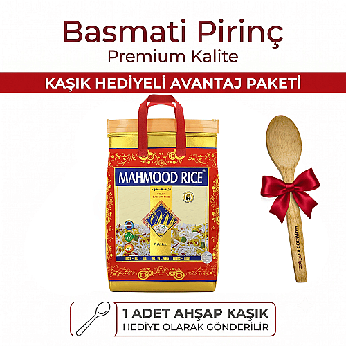 Mahmood Rice Basmati Pirinç 4 KG - Mahmood Rice