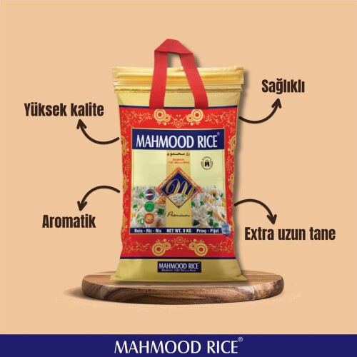 Mahmood Rice Basmati Pirinç 9 KG - 3