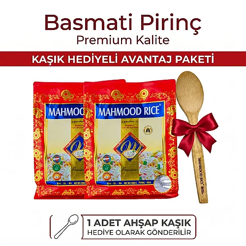 Mahmood Rice Basmati Pirinç 900 G x 2 Adet - Mahmood Rice