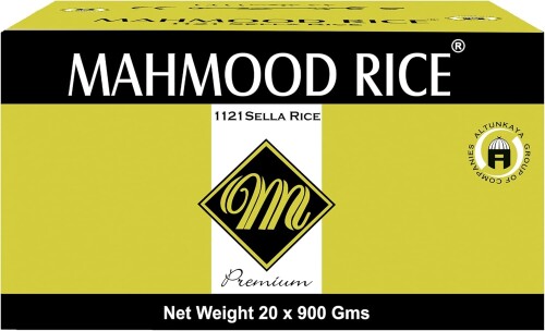 Mahmood Rice Basmati Pirinç 900gr x 20 Paket (1 Koli) - Mahmood Rice