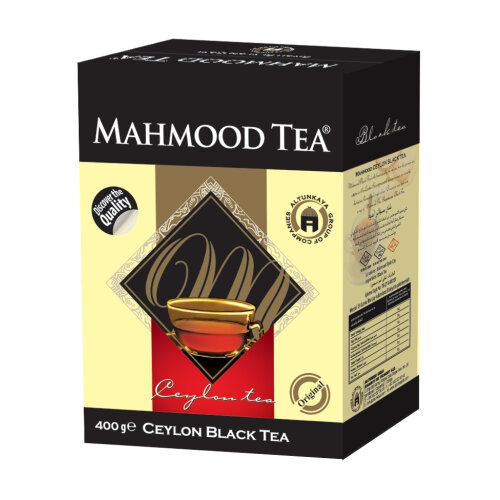 Mahmood Tea Ithal Seylan Siyah Dökme Çay Kutu 400 G - Mahmood Tea