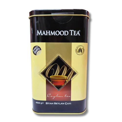 Mahmood Tea Ithal Saf Ceylon Siyah Dökme Çay Teneke Kutu 450 gr 