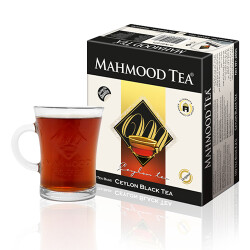 Mahmood Tea İthal %100 Saf Seylan 100'lü Bardak Poşet Çay Bardak Hediyeli - 1