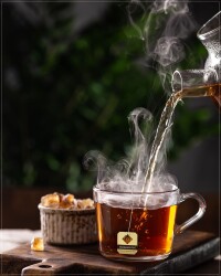 Mahmood Tea İthal %100 Saf Seylan 100'lü Bardak Poşet Çay Bardak Hediyeli - 4