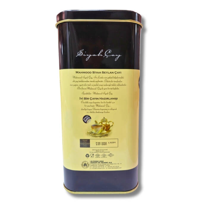 Mahmood Tea Ithal Saf Seylan Siyah Dökme Çay Teneke Kutu 450 G - 2