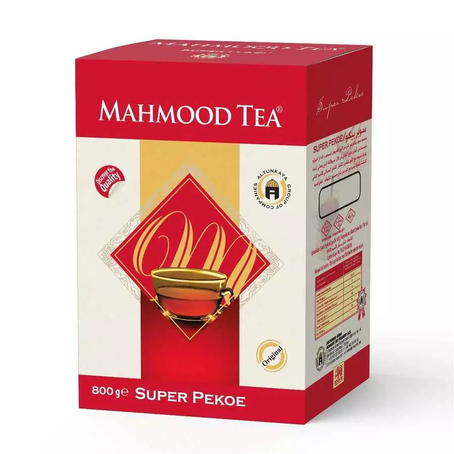 Mahmood Tea Super Pekoe Ithal Seylan Dökme Çayı 800 Gram - Mahmood Tea