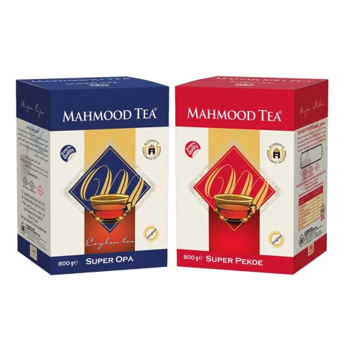 Mahmood Tea Ithal Seylan Dökme Çayı Super Pekoe ve Super Opa 800 Gram - Mahmood Tea