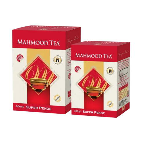 Mahmood Tea Super Pekoe Seylan Çay 800 G ve Mahmood Tea Super Pekoe Dökme Çay 400 G - Mahmood Tea