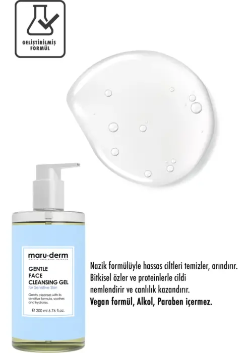 Maruderm Hassas Ciltler İçin Yüz Yıkama Jeli 400 Ml - 2