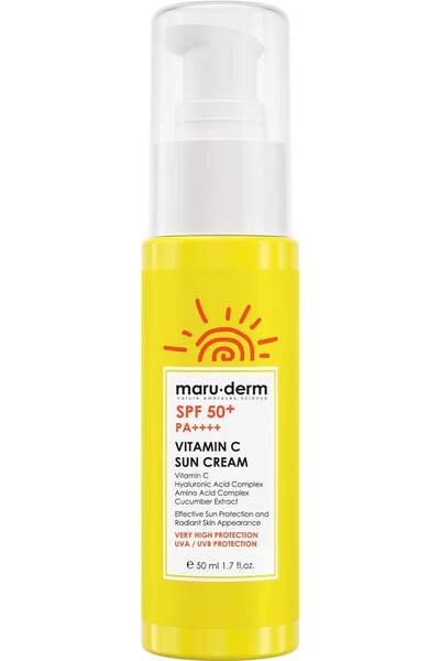 Maruderm spf 50 c vitamini güneş kremi 50 ml - 1