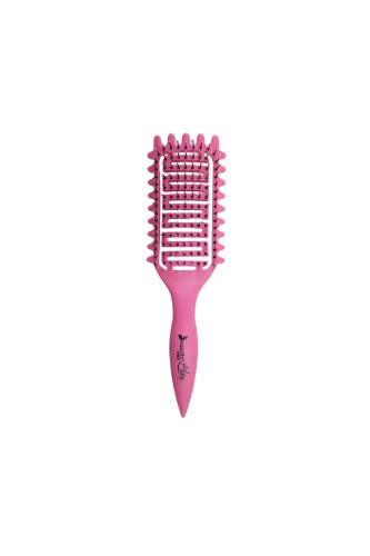 Nascita Magical Curl Pembe Saç Fırçası ( Sihirli Bukleler ) - Nascita