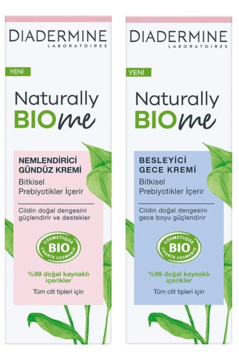 Naturally Bio Me Nemlendirici Gündüz Kremi + Besleyici Gece Kremi - 1