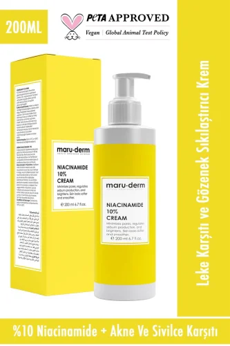 Niacinamide Leke Karşıtı Ve Gözenek Sıkılaştırıcı Krem 200 ML - 1