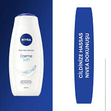 NIVEA Creme Soft Kremsi Dokunuş Duş Jeli 750ml, Badem Yağı, Nemlendirici, Ekonomik Boy, E Vitamini - 2
