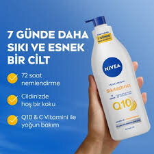NIVEA Q10 Sıkılaştırıcı Vücut Losyonu 400ml, 7 Günde Sıkılaşma, 72 Saat Nemlendirici,C Vitamini,Esnek Cilt - 3
