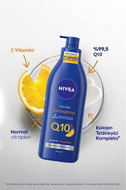 NIVEA Q10 Sıkılaştırıcı Vücut Sütü 400ml, C Vitamini,Kolajen,72 Saat Nemlendirici,Kuru Cilt Tipleri - 2
