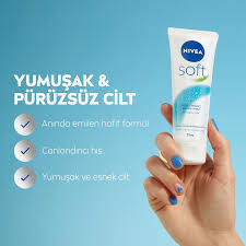 NIVEA Soft Nemlendirici Bakım Kremi 75ml, Jojoba Yağı, E Vitamini, El Yüz Vücut, Yumuşak Cilt,Canlandırıcı - 3