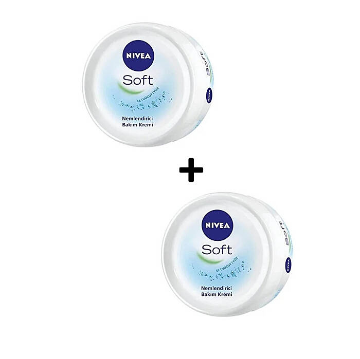 NIVEA Soft Nemlendirici El Yüz ve Vücut Bakım Kremi 100ml, Jojoba Yağı, E Vitamini, Pürüzsüz Cilt, X2 Adet - 3