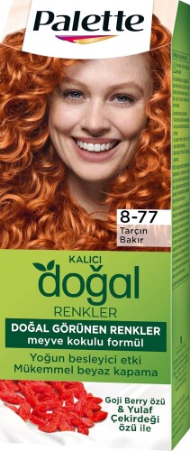 Palette Kalıcı Doğal Renkler 8-77 Tarçın Bakır 
