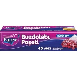 Parex Buzdolabı Poşeti Küçük Boy 40 Adet - Parex