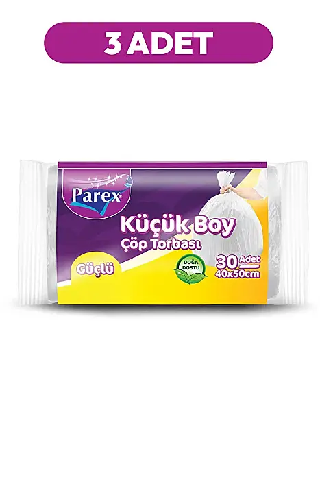 Parex Güçlü Çöp Torbası Mini Boy X 6 ADET - 2