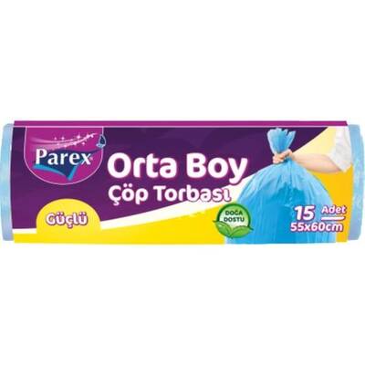 Parex Güçlü Çöp Torbası Orta Boy - 1