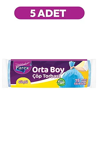Parex Güçlü Çöp Torbası Orta Boy - 2