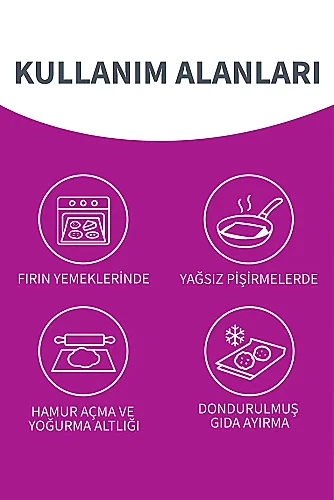 Parex Natura Ağartılmamış Hazır Pişirme Kağıdı 10 lu X 5 Adet - 4