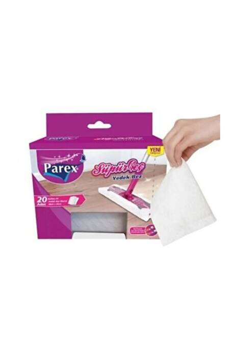 Parex Süpürgeç Kuru Yedek Bez 20li - 1