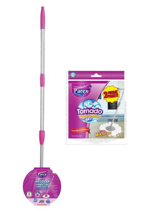 Parex Tornado Sap ve 2li Yedek Mop Bir Arada - 1
