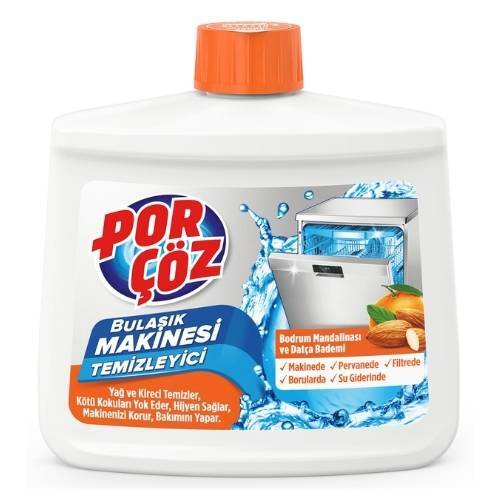 Porçöz Bulaşık Makinesi Temizleyici Mandalina ve Datça Badem 250 ML - 1