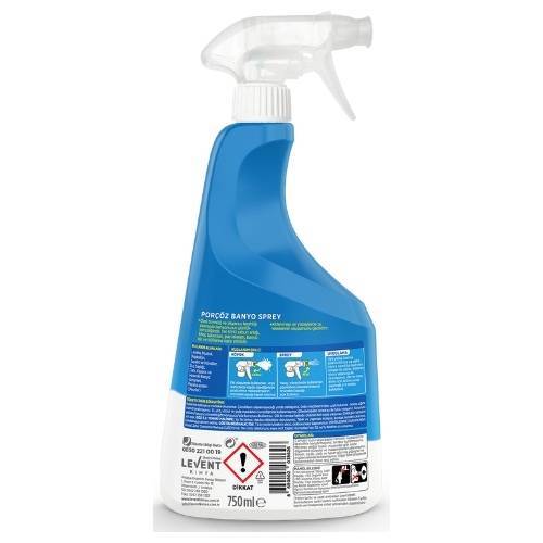 Porçöz Banyo Ekstra Hijyen Sprey Okyanus Ferahlığı 750 ML - 2