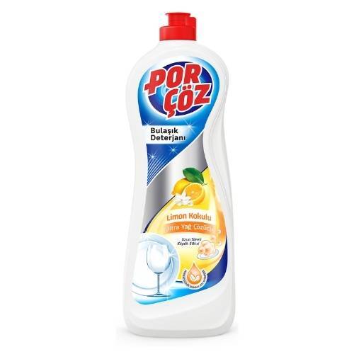 Porçöz Elde Yıkama Bulaşık Deterjanı Limon Kokulu 675 ML - 1