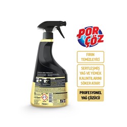 Porçöz Fırın Temizleyici Sprey 750 ML - 2