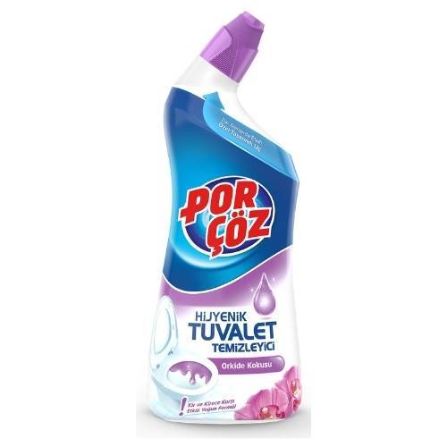 Porçöz Hijyenik Jel Tuvalet Temizleyici Orkide Kokusu 750 ML - 1