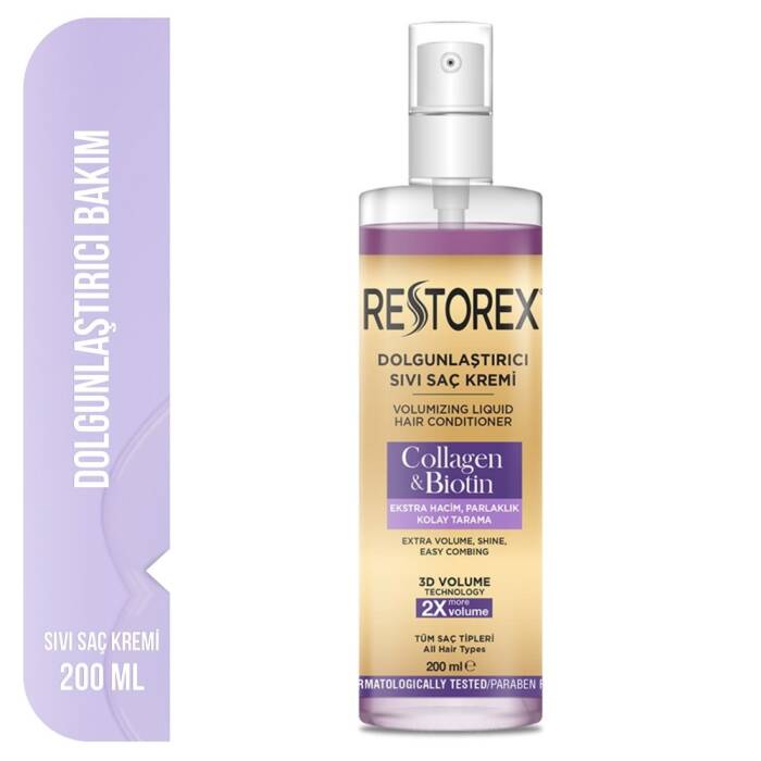 Restorex Kolojen Sıvı Saç Kremi 200 ml - 1
