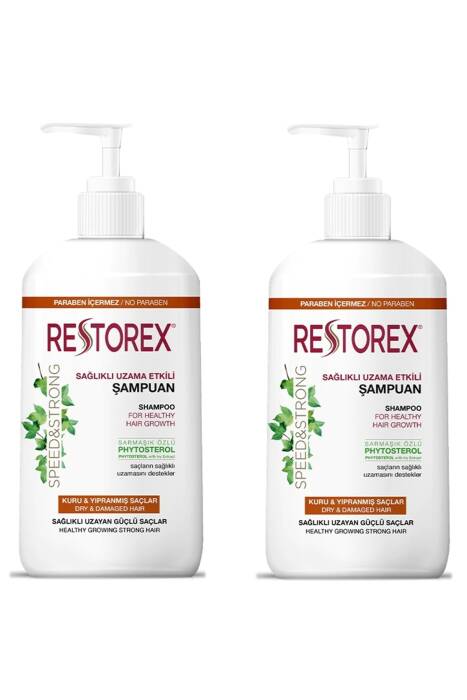 Restorex Saç Onarıcı Bakım Şampuanı 1000 ml x 2 Adet - 1