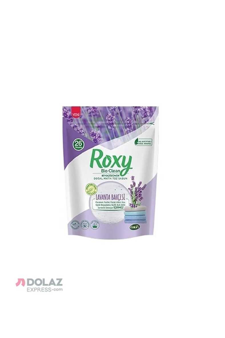Roxy Bio Clean Doğal Matik Toz Sabun Lavanta Bahçesi 800 gr - 1