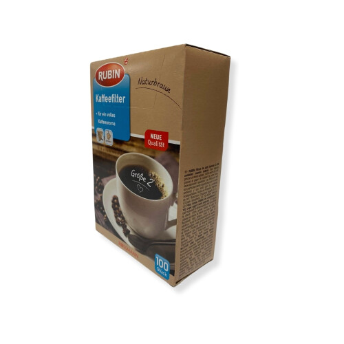 Mahmood Coffee Filtre Kahve 500 G ve Rubin Küçük Boy Kahve Filtresi Naturel Kağıt 2 Numara 100 adet Set - 7